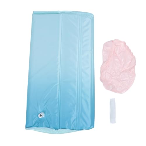 Banera Plegable para Adultos, Tina Portátil 80x65cm, PVC con Aislamiento Térmico, para Baño de Hielo y Agua Caliente - Ligera y Compacta, Fácil Almacenaje, Ideal para Recuperació (80 cm)