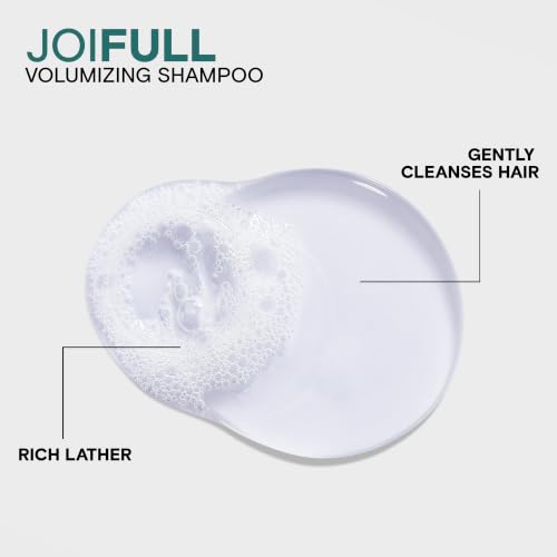 Joico JoiFULL Volumizing Shampooing/Conditionneur, Épaisseur des cheveux, Construit Volume, Anti Frizz, Nettoyage et Démêles pour les cheveux fins à moyens
