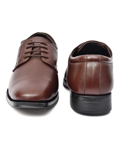Image of Men's Formal Leather Shoes | Classic Lace-Up Office & Business Dress Shoes | Comfortable, Durable & Stylish Formal Footwear for Men