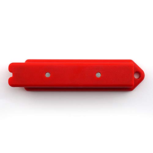 Master Magnetics 07612 Magnetic Stud Finder With Shield, Drywall Screw And Nail Locator, Red #TOP5