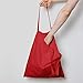 NPBAG 5 Pack 15'' X 16'' Red Cotton Tote Bags, Lightweight Blank Bulk Cloth bags with 1pc of PTFE Teflon Sheet