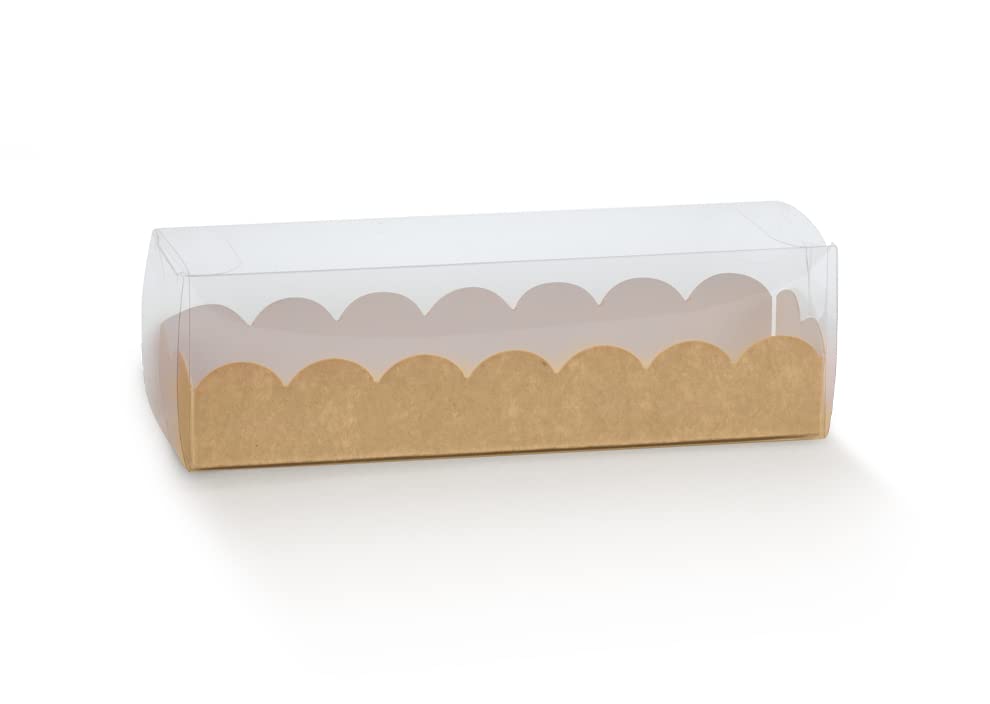 Collier en carton vitré sous pochette PVC (40 pièces) pour emballage