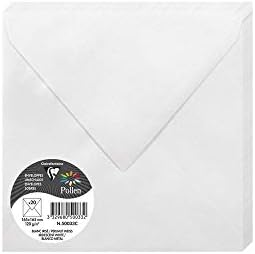 Clairefontaine - Ref 5586C - Pollen Adhesive Envelopes (Pack of 20) - C6 Sized, 120gsm Paper, Printer-Compatible, Acid Free, Adhesive Strip for Easy Seal - Intensive Red