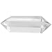 HongJinTian Natural Rock Reiki Healing Clear Crystal Stone Points Wand APPRPOX.L 2.95inch (+/-5mm)