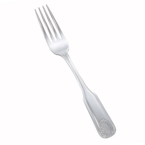 Winco 0006-05 Dinner Fork, Stainless Steel, Extra Heavy Duty, Mirror Finish, Toulouse - Dinner