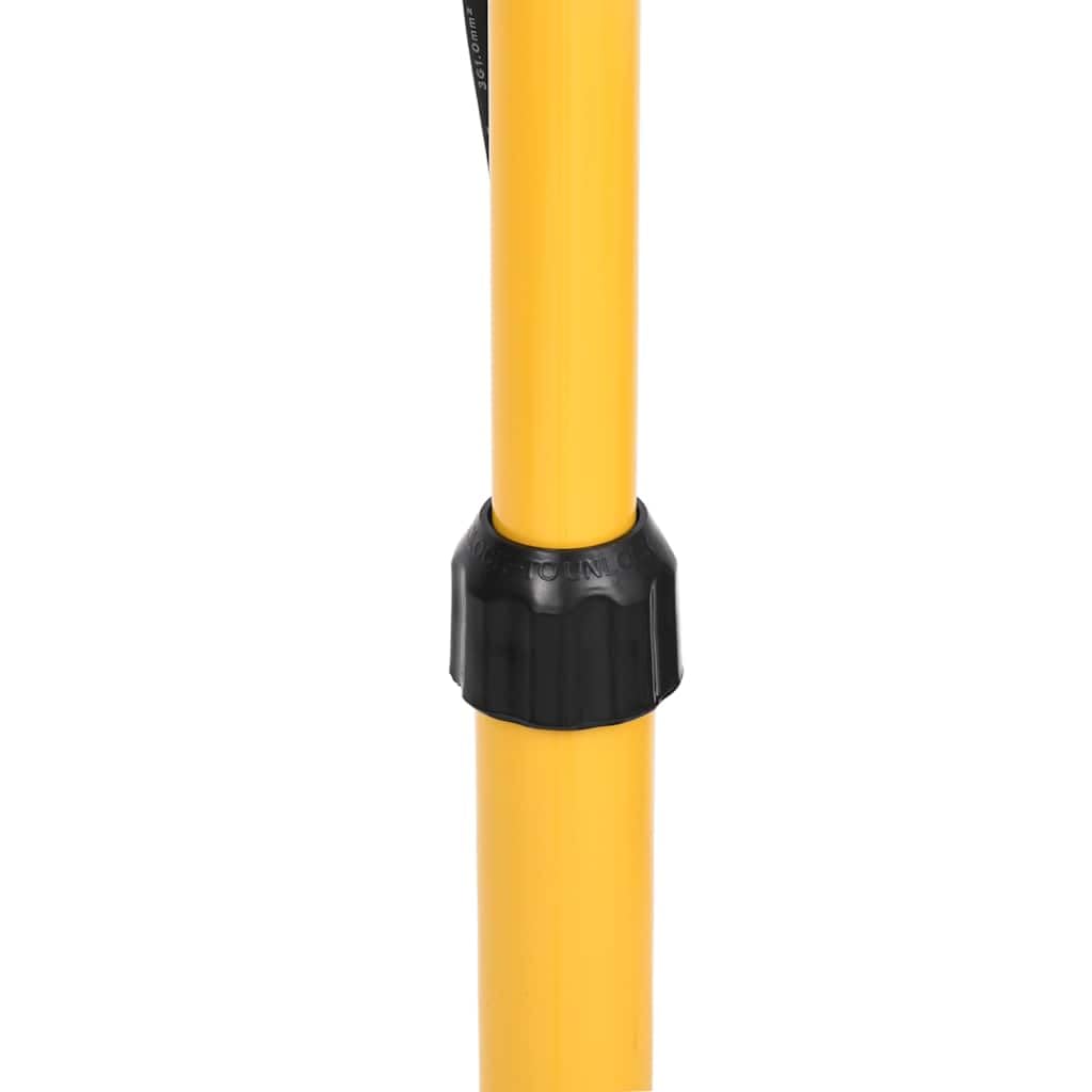LED Arbeitsstrahler 2x100 W mit Stativ, 14000 lm 3000 K, höhenverstellbar, Baustrahler für Werkstatt und Baustelle, Schwarz