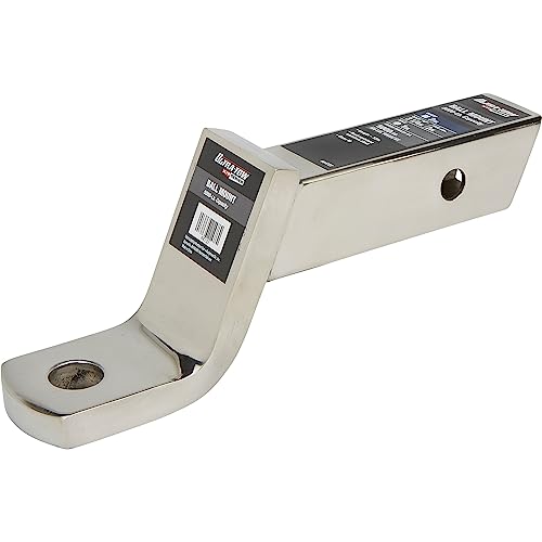 Ultra-Tow Xtp Stainless Steel Ball Mount - Class Iii, 2In. Drop, 5000-Lb. Tow Weight, 12In.l #TOP1