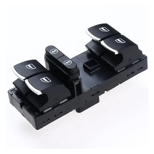 Fensterheberschalter für VW Touran Sharan (2011-2016), Touareg und Seat Alhambra (2011-2016), elektrischer Fensterheberschalter vorne Links, Fahrerseite, Teilenummer 7P6959857