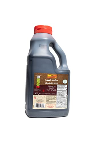 Lee Kum Kee Dunkle Sojasauce Premium – Würzsauce auf Sojabasis – PET-Flasche – 1 x 1,9 l