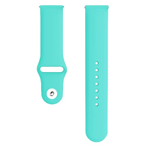 Image of YODI New Edition Soft Silicone Classic Strap Band For Redmi Watch 5 Lite Only [ Not for Any Other Models] (Light Green)