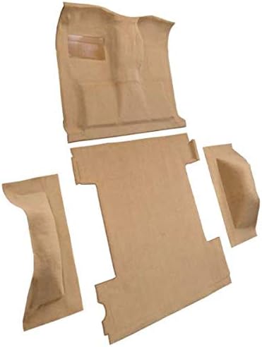 ACC Automotive Carpet Compatible with 1983 to 1993 Dodge Ramcharger, 2WD Complete Kit (851-Gold Plush Cut Pile)