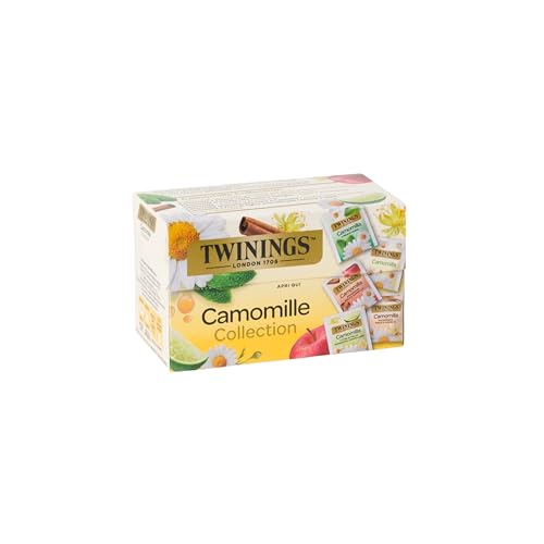 Twinings, Camomille Collection, Cinque Diverse Varietà di Camomilla, Gusti Assortiti, Relax e...