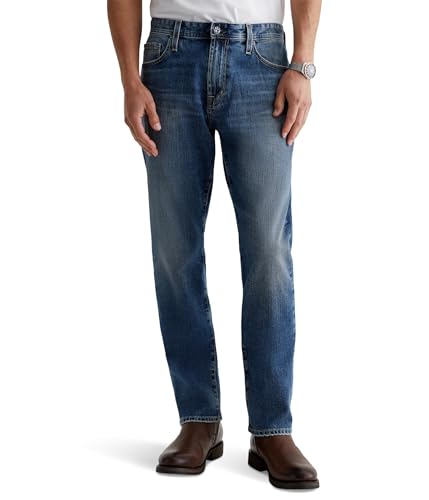 AG Mens Everett Slim Straight Jeans in 14 Years Bond 14 Years Bond 34x32