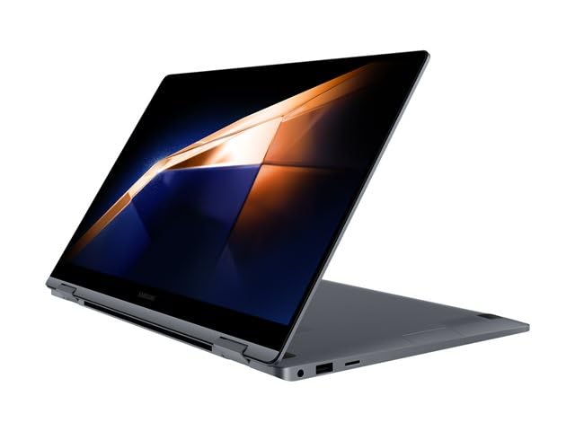 Samsung Galaxy Book4 360 2-in-1 2024 Laptop 15.6" FHD Touchscreen 10-Core Intel 7 150U 16GB LPDDR5 512GB SSD Intel Graphics Thunderbolt 4 Wi-Fi 6E