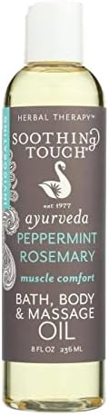 Soothing Touch Bath & Body Massage Oil, Muscle Comfort - 8 Oz
