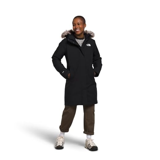 The North Face Women's Arctic Parka - Waterproof Shell, Recycled Down Insulation, & Adjustable Hood, TNF Black-NPF, Small