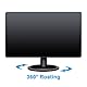 PATIKIL 6 Schwerer Drehbarer Schwenk Ständer mit Stahl Kugel Lagern 1Stk 360° Drehung Drehteller Lazy Susan Basis für Großbildschirm Fernseher Computer Monitore Weiß