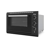 Forno Elétrico de Embutir 50 Litros Nardelli E50 Preto 110V com Grill e Luz Interna