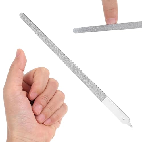 De Uñas De Metal - Herramientas Para Afilar Uñas, De Uñas De Doble Cara | Adecuado Para En Spa, Salón, Viajes Diarios, Camping, Y Manicura