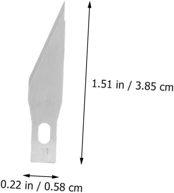 Gadpiparty Replacement Craft Cutting Tools Steel Crafting Blades Rotary Blade Knife Making Kit Box Diy Tools