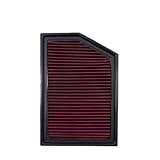 Car Flow Air Filter, Compatible For Jeep Cherokee KL 2014-2018 2.4L 3.2L L4 V6, 52022378AA