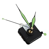 Artibetter Silent Batteriebetriebenes Uhrwerk mit Leuchtenden Zeigern Präziser Mechanismus für Wanduhr Geräuschloser Quarz Uhrmotor DIY Ersatzset für Uhrreparatur und Bastelprojekte
