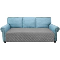 Granbest Water-repellent Sofa Slipcover 3 Seater Non-Slip Sofa Protector for Kids, Pets, Dogs, Cats, Sofa Cushion Cover Four Seasons Universal (3 Seater,Light Grey)