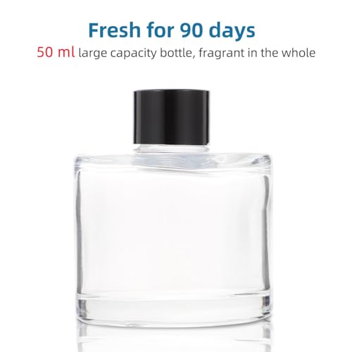 Botellas de vidrio para difusor de aroma recargables 50ml miniatura 3