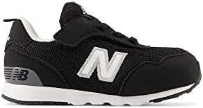 New Balance Kid's 515 NEW-B Hook and Loop Sneaker Black/White - 2