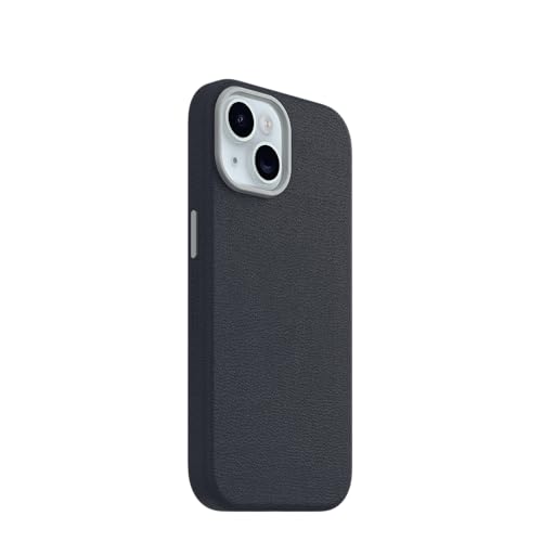 Image of OtterBox iPhone 15 Symmetry Series Cactus Leather for MagSafe - Riverside Blue