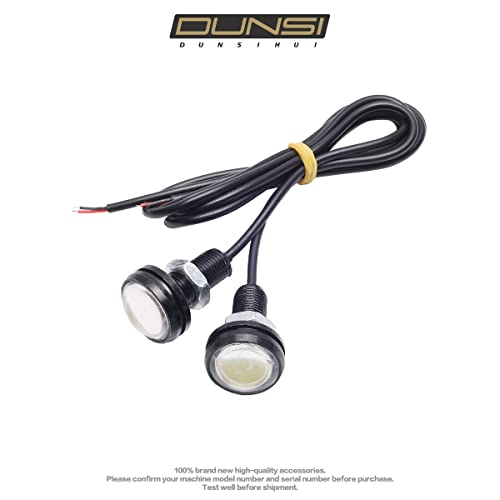10 pares lámparas LED Eagle Eye 9W 6500K blanco xenón miniatura 2