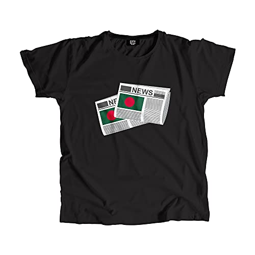 T-shirt Bangladesh Newspapers pour vos sorties urbaines de style décontracté