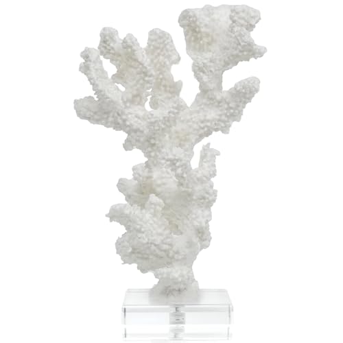 vlinlvo Coral Beach Decor, 9.5'' High x 5.2'' Width Artificial