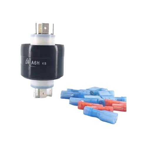 Bague collectrice conductrice rotative multi-voies A44H pour robotique industrielle