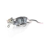 Savage Gear 3D-Ratten-Angelköder, 1,2 g, Grau, realistische Konturen, Farben und Bewegung, langlebige Konstruktion, vielseitige Takelageoptionen, doppelte Drillingshaken-Konfiguration