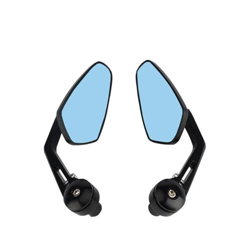 Espejos laterales para moto de 22 mm ideales para rutas en chopper y viajes en cruiser