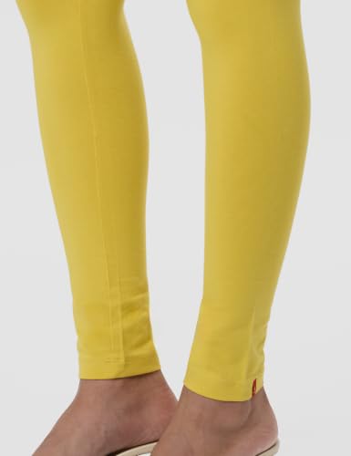 Image of W for Woman Women's Regular Fit High Rise Coral Cotton Jersey Tights