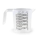 ◀LÍQUIDOS Y SÓLIDOS▶ El vaso medidor es capaz de medir líquidos desde 50mL hasta 250mL y sólidos como harina o azúcar desde 25g hasta 250g!! Podrá incluir esta jarra como extra en cualquier menaje, son muy polivalentes.
