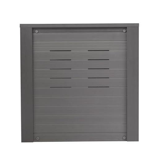 New Age Pet ECOFLEX 48" Wide Large Reptile Habitat, Mojave Lounge for Snakes, Tortoises & Lizards in Maple, Black & Grey, Easy Assembly, Sliding Glass Doors & Mesh Top