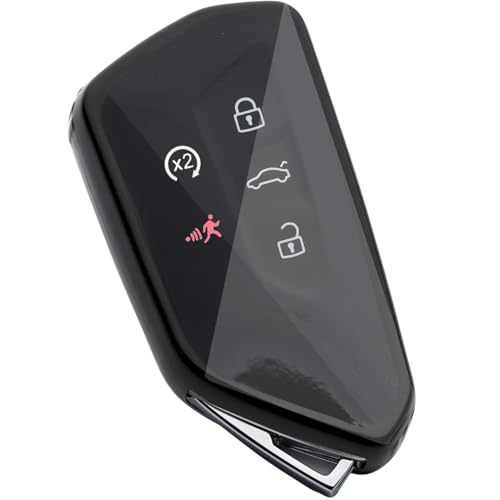 WTSHOPME Key Fob Cover Fit for VW Atlas ID.4 ID.3 MK8 Golf GTI Seat Leon MK4 Skoda Octavia 2024 2025