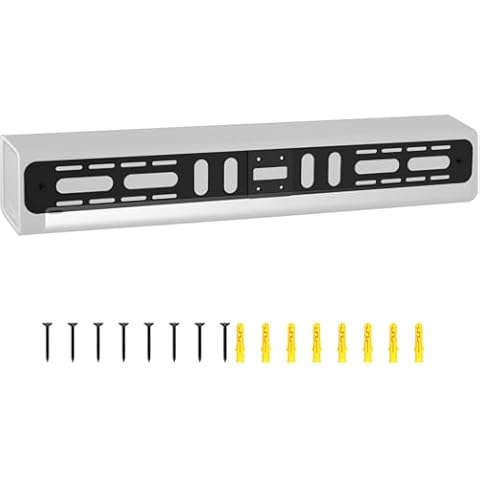 Yantuo Wall Mount for Sonos Playbar Mount Bracket with Mounting Accessories for Sonos Playbar Wall Mount Cover