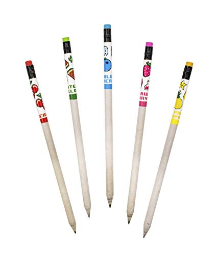 Scentco Gamer Smencils - HB #2 Scented Pencils, Stocking Stuffer, 5 Count