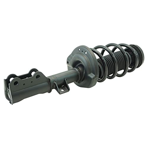Image of TRQ Front Driver and Passenger Side Strut and Spring Assembly Set Loaded | For 10-16 Cadillac SRX Without RPO Code F45 Real Time Damping Chassis