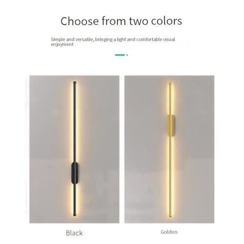 Luz de pared LED sin cables para pasillo y habitación con sensor de mano oro 6