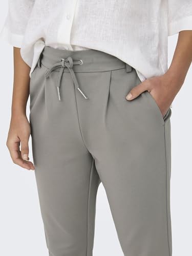ONLY Damen Onlpoptrash Life Easy Col Pant PNT Noos Regular Fit Hose Mit Kordelzugverschluss Für Lounge Und Freizeit, Bungee Cord,XS / 32L – Ansicht 6