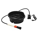 Jack Boss 5 Gallon Capacity Portable Plastic Automotive Parts Washer Cleaner to Degrease Small Parts and Tools 5 Gallon Capacity