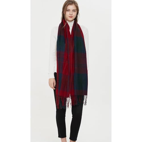 Shawl Wraps for Women Scarf Long Shawl Big Grid Winter Warm Lattice Large Scarf Winter Scarf for Women4