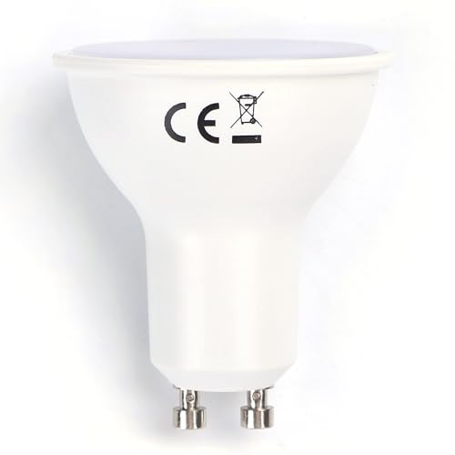 VoltShine LED GU10 6W - La soluzione perfetta per illuminare i tuoi spazi in modo efficiente. Con un design moderno e basso consumo energetico, dona luce brillante e duratura a qualsiasi stanza.