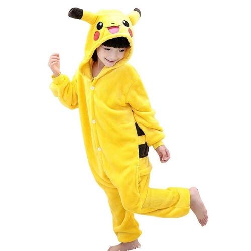 Pijama Pikachu Infantil Com Capuz 100% Algodão Antialérgico A Pronta Entrega (10)
