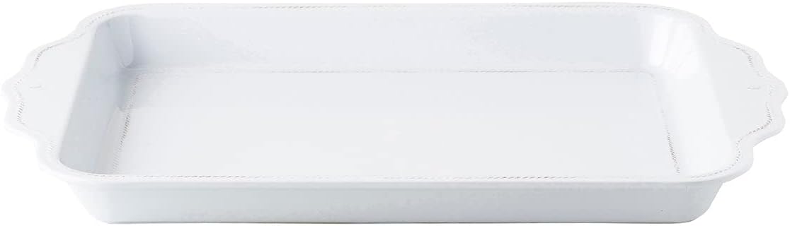 Juliska Berry & Thread Melamine 24" Tray - Whitewash
